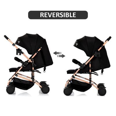 Teknum Reversible Trip Stroller Black